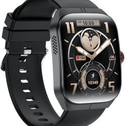 iXchange SW-15 Smartwatch με Παλμογράφο (Μαύρο)