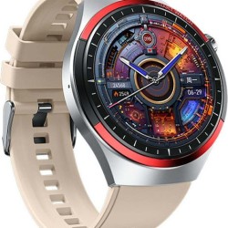 WK WH-05 Smartwatch με Παλμογράφο (Ασημί)
