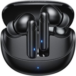 WK WS-29 In-ear Bluetooth Handsfree Ακουστικά με Θήκη Φόρτισης Μαύρα