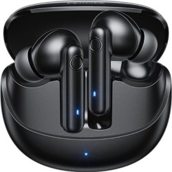 WK WS-29 In-ear Bluetooth Handsfree Ακουστικά με Θήκη Φόρτισης Μαύρα