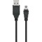 GOOBAY καλώδιο USB 2.0 σε USB Mini 93623, copper, 1.5m, μαύρο