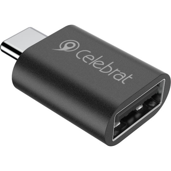 Celebrat Μετατροπέας USB-A female σε USB-C male 1τμχ CA-04