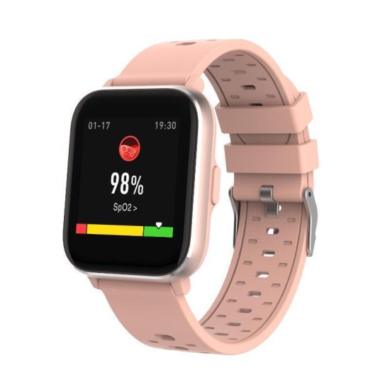 Denver SW-165 Smartwatch με Παλμογράφο (Ροζ)