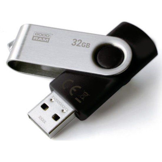 GoodRAM UTS2 32GB USB 2.0 Stick Μαύρο