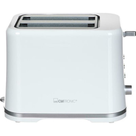 Clatronic TA 3554 Φρυγανιέρα 2 Θέσεων 870W Λευκή 