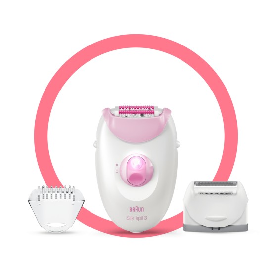 Braun Silk-epil 3 Perfection Legs & Body Αποτριχωτική Μηχανή Epilator για Σώμα