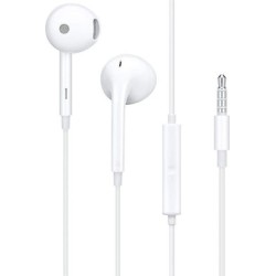 Oppo MH156 In-ear Handsfree με Βύσμα 3.5mm Λευκό
