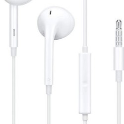 Oppo MH156 In-ear Handsfree με Βύσμα 3.5mm Λευκό