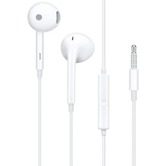 Oppo MH156 In-ear Handsfree με Βύσμα 3.5mm Λευκό