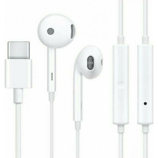 Oppo MH135 Earbuds Handsfree με Βύσμα USB-C Λευκό