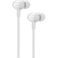 XO S6 In-ear Handsfree με Βύσμα 3.5mm Λευκό