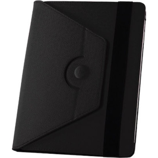 iSelf Orbi Flip Cover Δερματίνης Μαύρο (Universal 10")