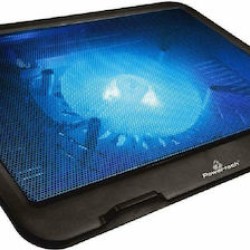 Powertech Cooling Pad για Laptop έως 15.6" με 1 Ανεμιστήρα και Φωτισμό (PT-740)