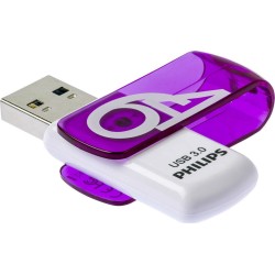 Philips Vivid 64GB USB 3.0 Stick Μωβ