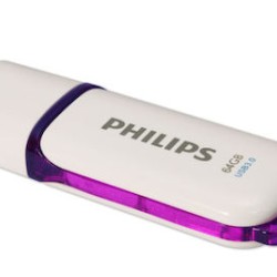 Philips Snow 64GB USB 3.0 Stick Λευκό