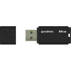 GoodRAM UME3 64GB USB 3.0 Stick Μαύρο