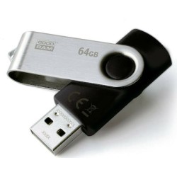 GoodRAM UTS2 64GB USB 2.0 Stick Ασημί