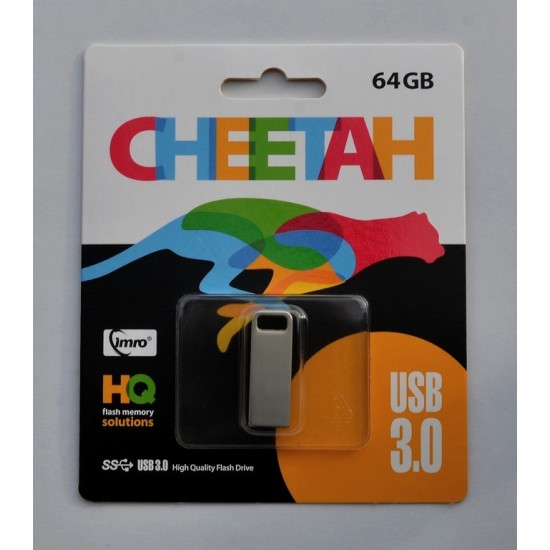 IMRO Cheetah 64GB USB 3.0 Stick silver