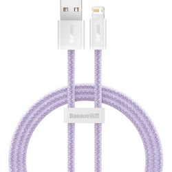 Baseus Dynamic Braided USB to Lightning Cable Μωβ 1m (CALD000405)