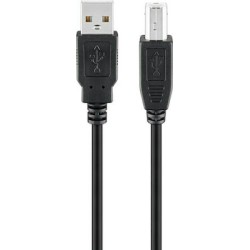 Goobay USB 2.0 Cable USB-A male - Μαύρο 3m (93597)