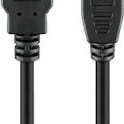 Goobay USB 2.0 Cable USB-A male - Μαύρο 3m (93597)