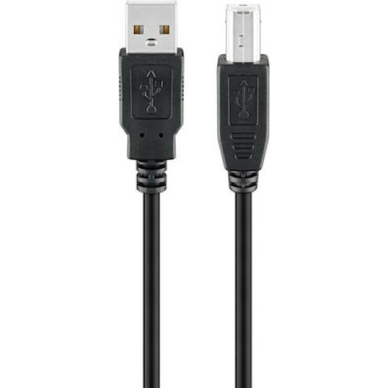 Goobay USB 2.0 Cable USB-A male - Μαύρο 3m (93597)