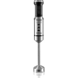 Bruno Ραβδομπλέντερ με Ανοξείδωτη Ράβδο 1200W Ασημί