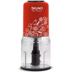 Bruno Πολυκόπτης Multi 400W με Δοχείο 500ml Κόκκινο 
